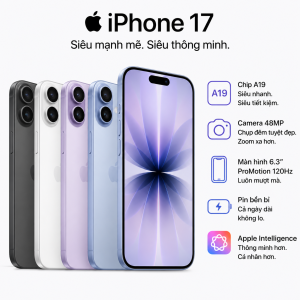 iPhone 17 Pro Max Chính Hãng | Hiệu Năng Cao Cấp, Giá Tốt