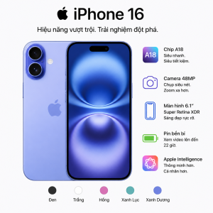 iPhone 16 Pro Max Chính Hãng Cũ Đẹp 99% | Chip A18 Pro, Camera 48MP